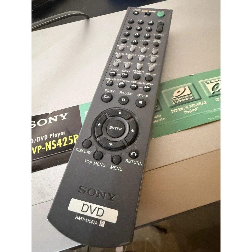 Sony DVP-NS425P DVD Player w/ Progressive Scan, CD/DVD, Silver, R1
